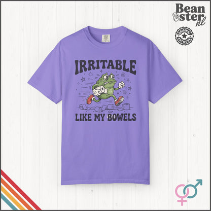 Irritable Like My Bowels | Funny IBS Humor T-Shirt