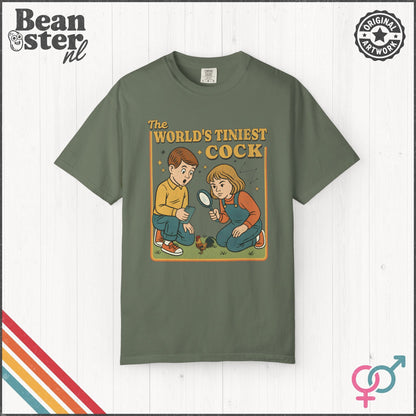 World’s Tiniest Cock Shirt - Retro Funny Adult Humor Tee