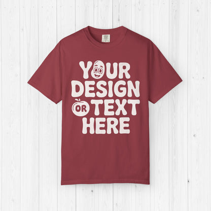 Custom Comfort Colors 1717 Shirt Vintage Oversized Personized Tee