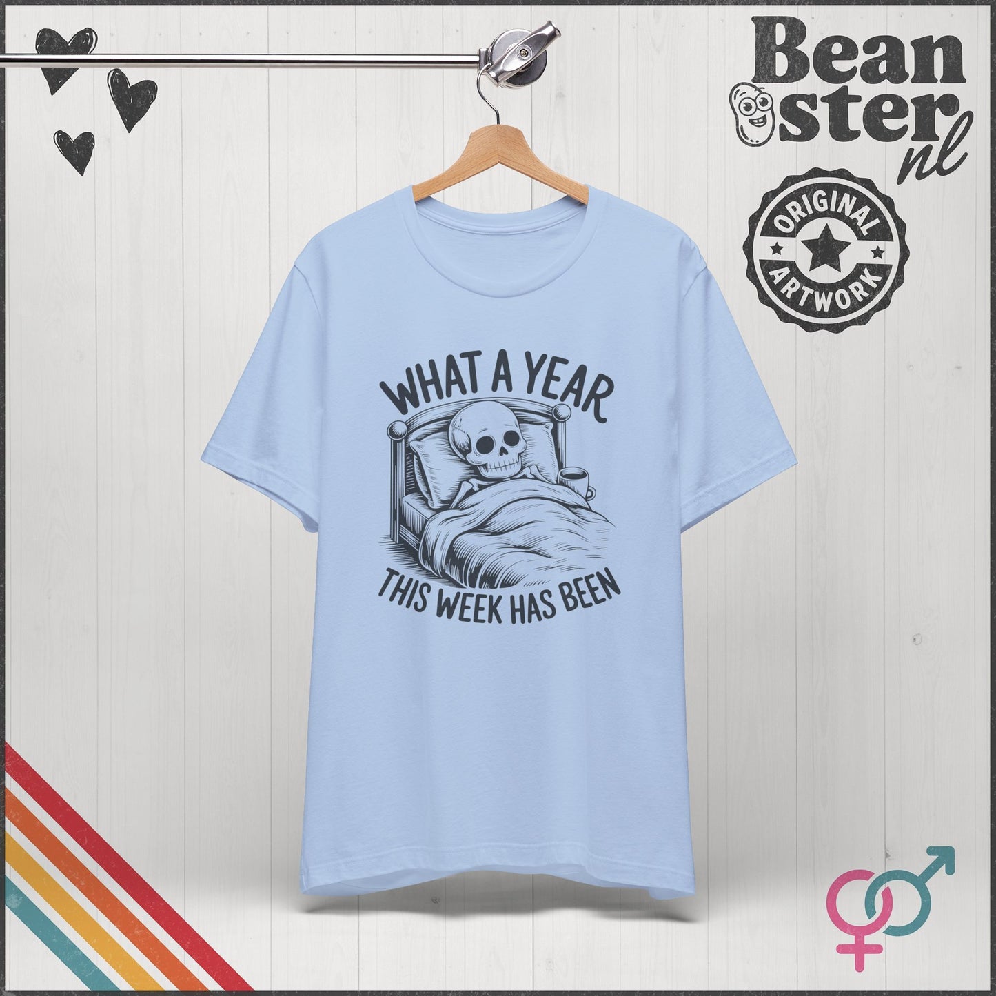 What A Week This Year Has Been Skeleton T-Shirt