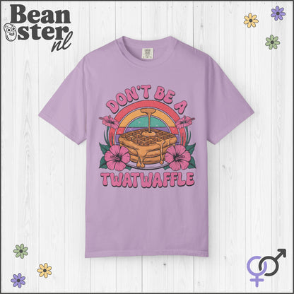 Don't Be a Twatwaffle Retro Funny Oversized Shirt