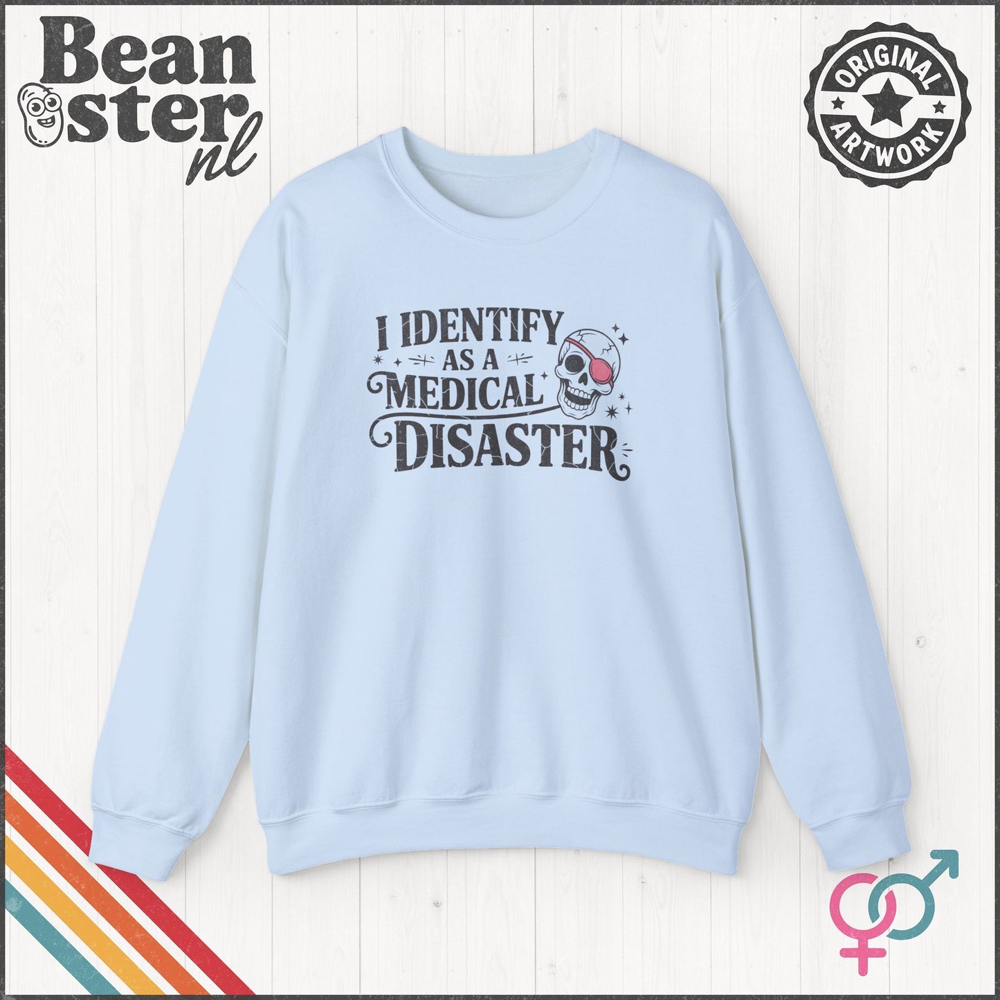 Medical Disaster Sweatshirt – Dark Humor Gift