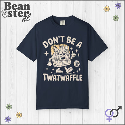 Don't Be a Twatwaffle Shirt – Funny Waffle Mascot Tee