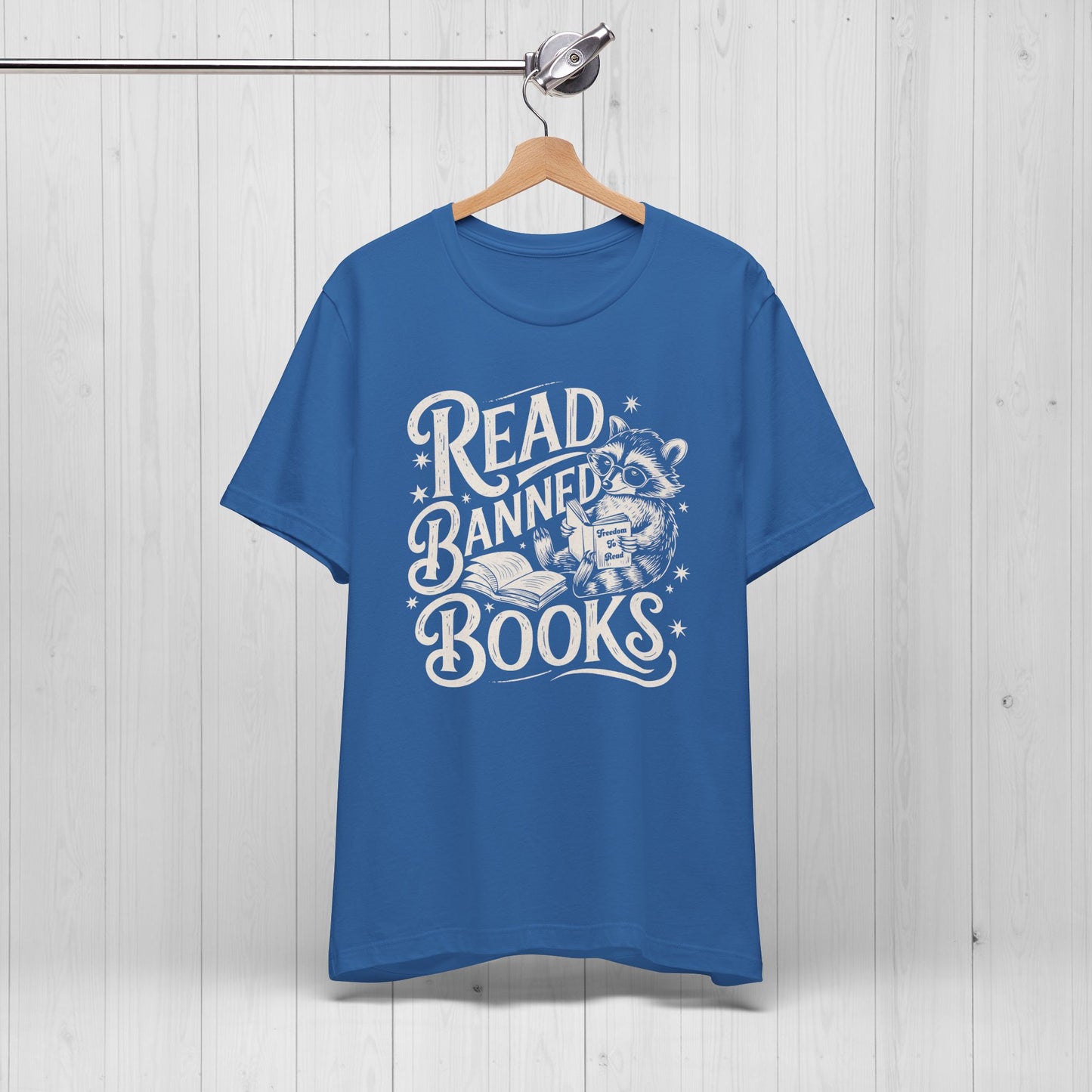 Read Banned Books Raccoon Shirt