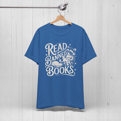 Read Banned Books Raccoon Shirt