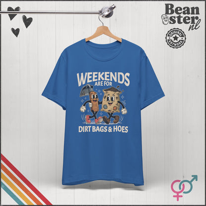 Hoes And Dirt Bags Graphic Tee – Funny Adult Humor Shirt