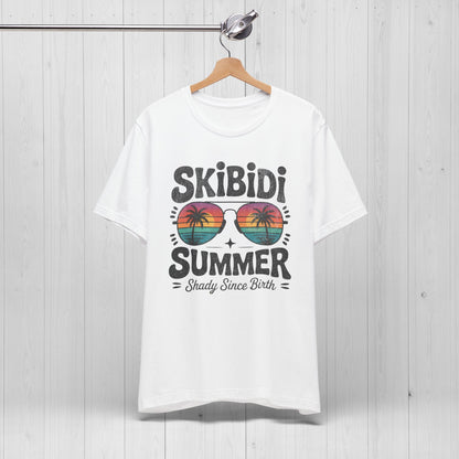 Skibidi Summer Shirt – Funny Retro Sunglasses Tee