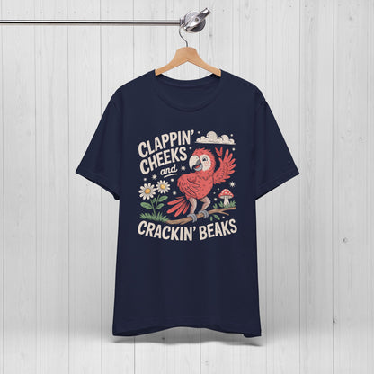 Clappin' Cheeks Sassy Parrot Shirt