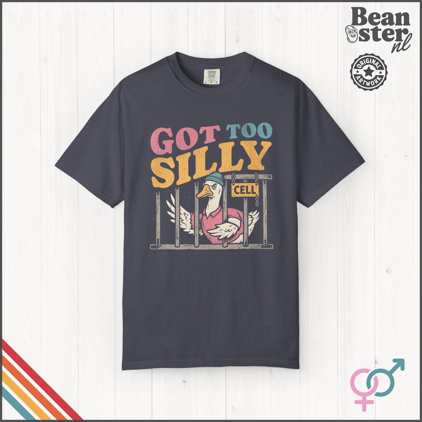 Got Too Silly Funny Graphic T-Shirt | Weird Humor Tee