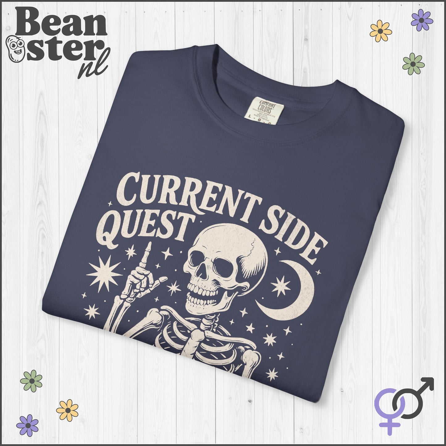 Funny ADHD Skeleton Shirt – Neurospicy, Gen Z Humor Tee