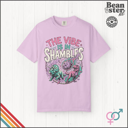 The Vibe Is In Shambles T-Shirt | Funny Meme Tee