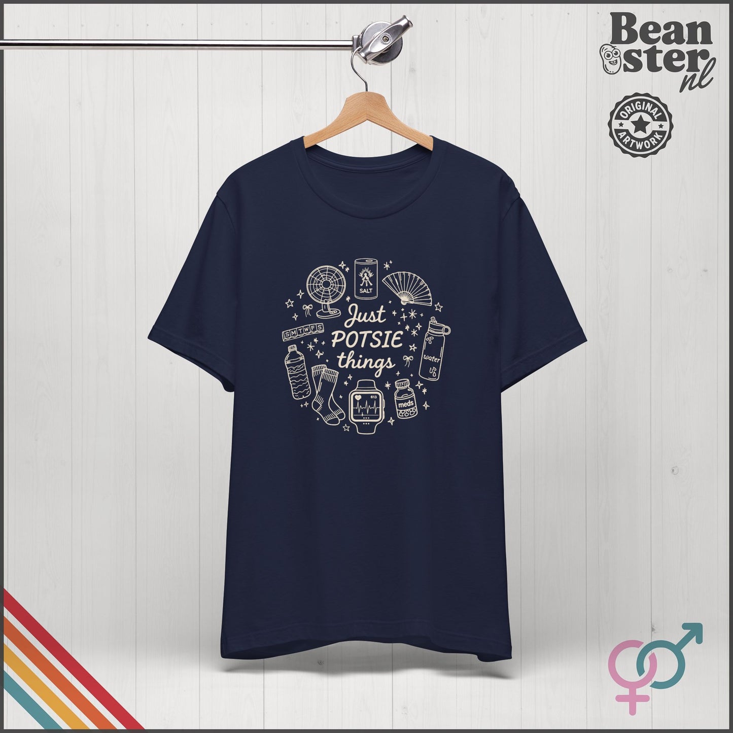Just Potsie Things T-Shirt | POTS Syndrome Awareness Tee