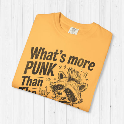 What's More Punk Than The Public Library Shirt 📚🦝