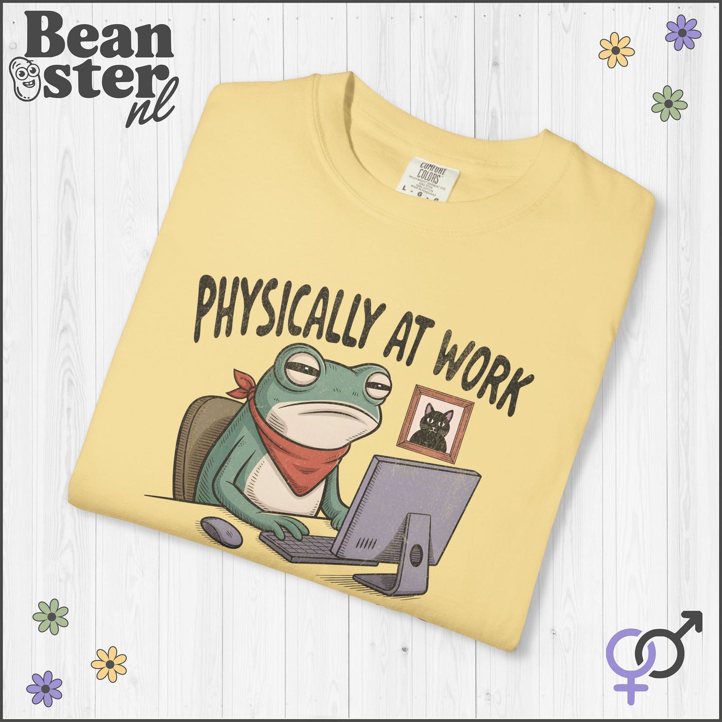 Physically At Work Mentally At Home With My Cat