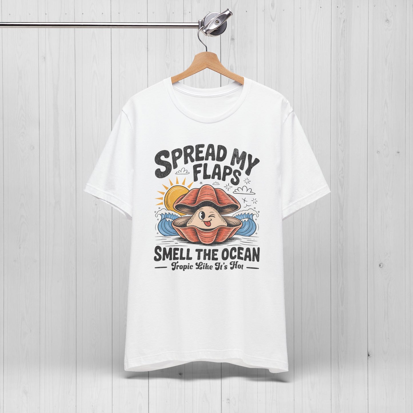 Spread My Flaps Smell The Ocean Tee Funny Summer Shirt