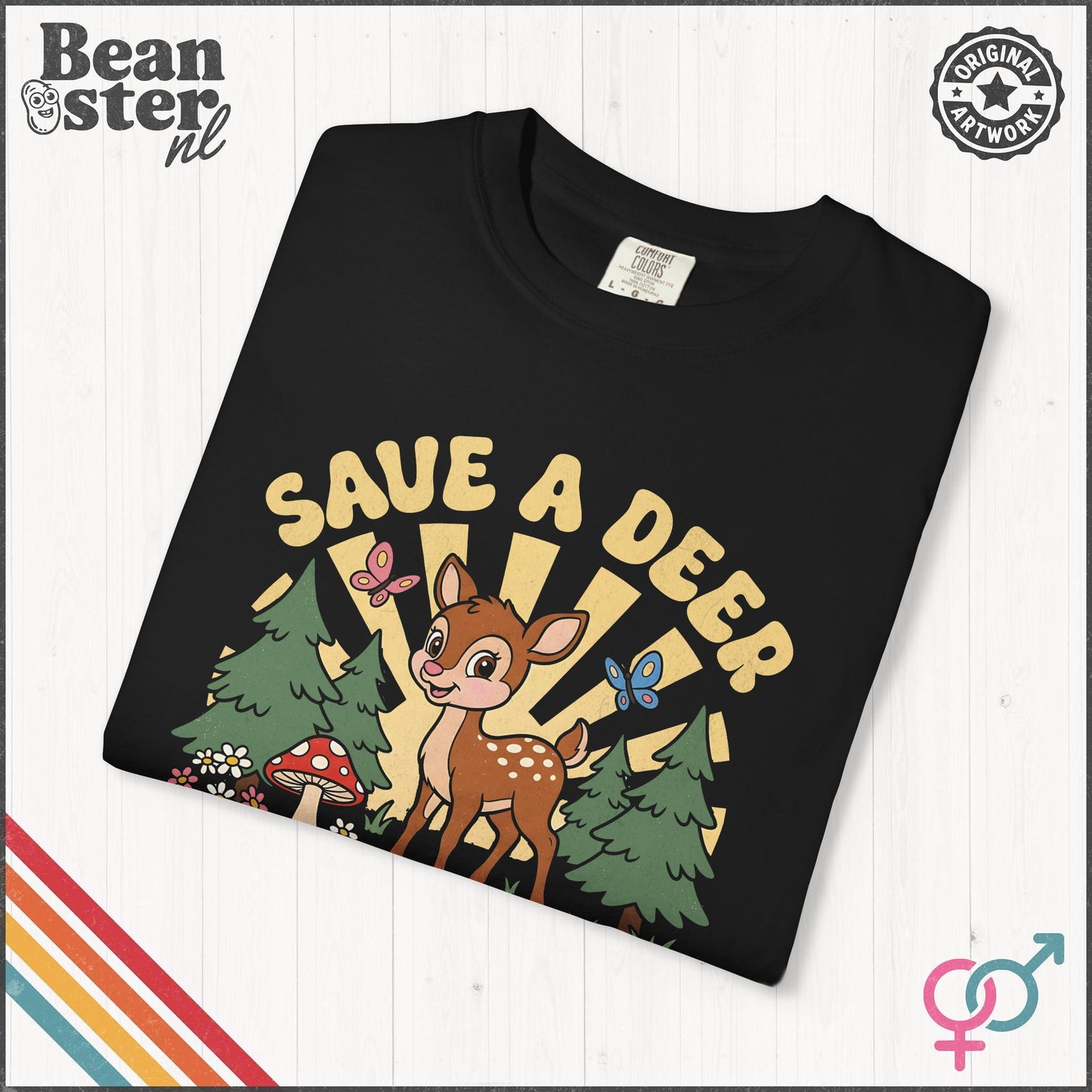 Save A Deer Hunt A Racist Funny Protest T-Shirt