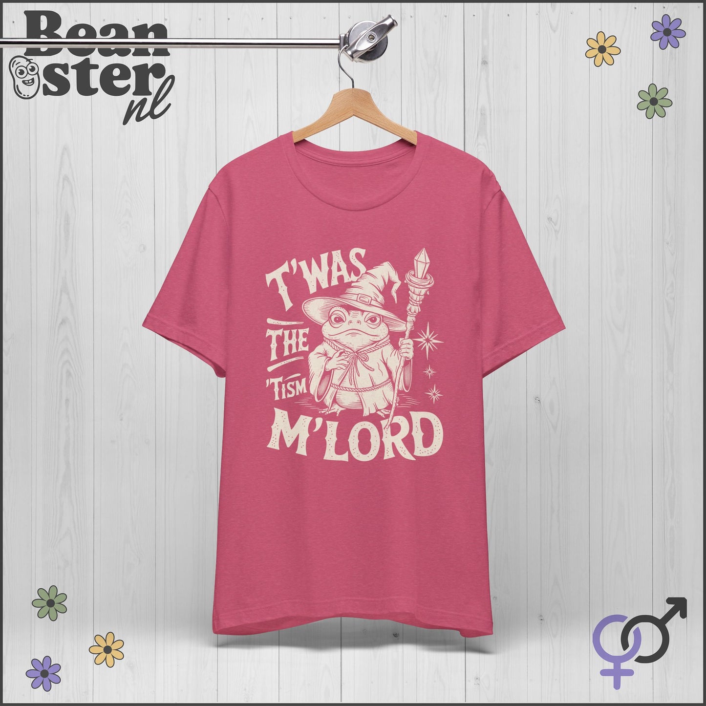 ‘T’was The ’Tism M’lord’ Wizard Frog Meme T-Shirt