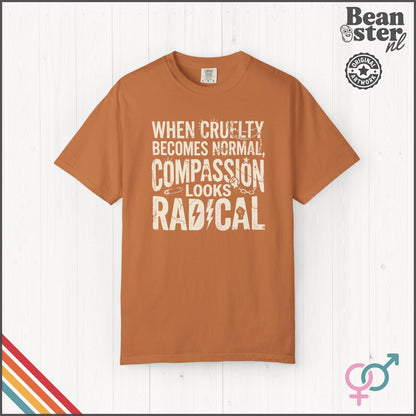 Compassion Looks Radical Protest & Activist T-Shirt