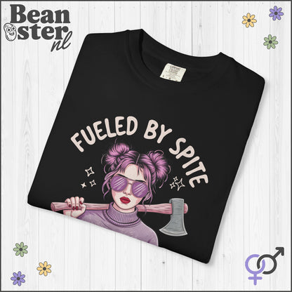 Fueled By Spite & Feminine Rage Anime Girl T-Shirt