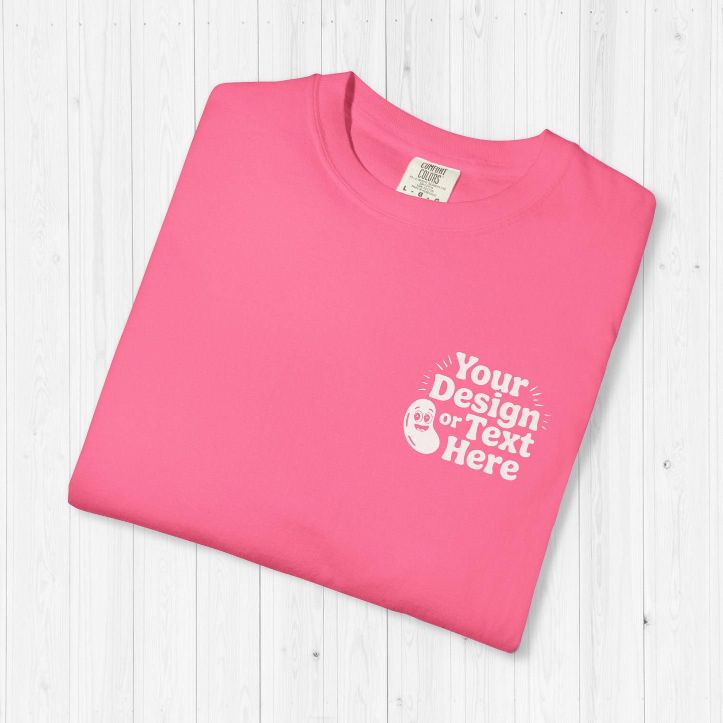 Custom Comfort Colors 1717 Shirt – Front & Back Print