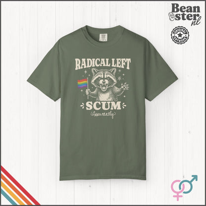 Radical Left Scum T-Shirt | Funny Political Protest Tee