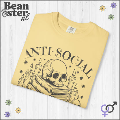 Anti Social Book Club T-Shirt | Funny Book Lover Tee