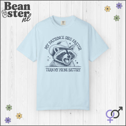 Angry Raccoon Tee – Funny Meme Pun for Gen Z Humor