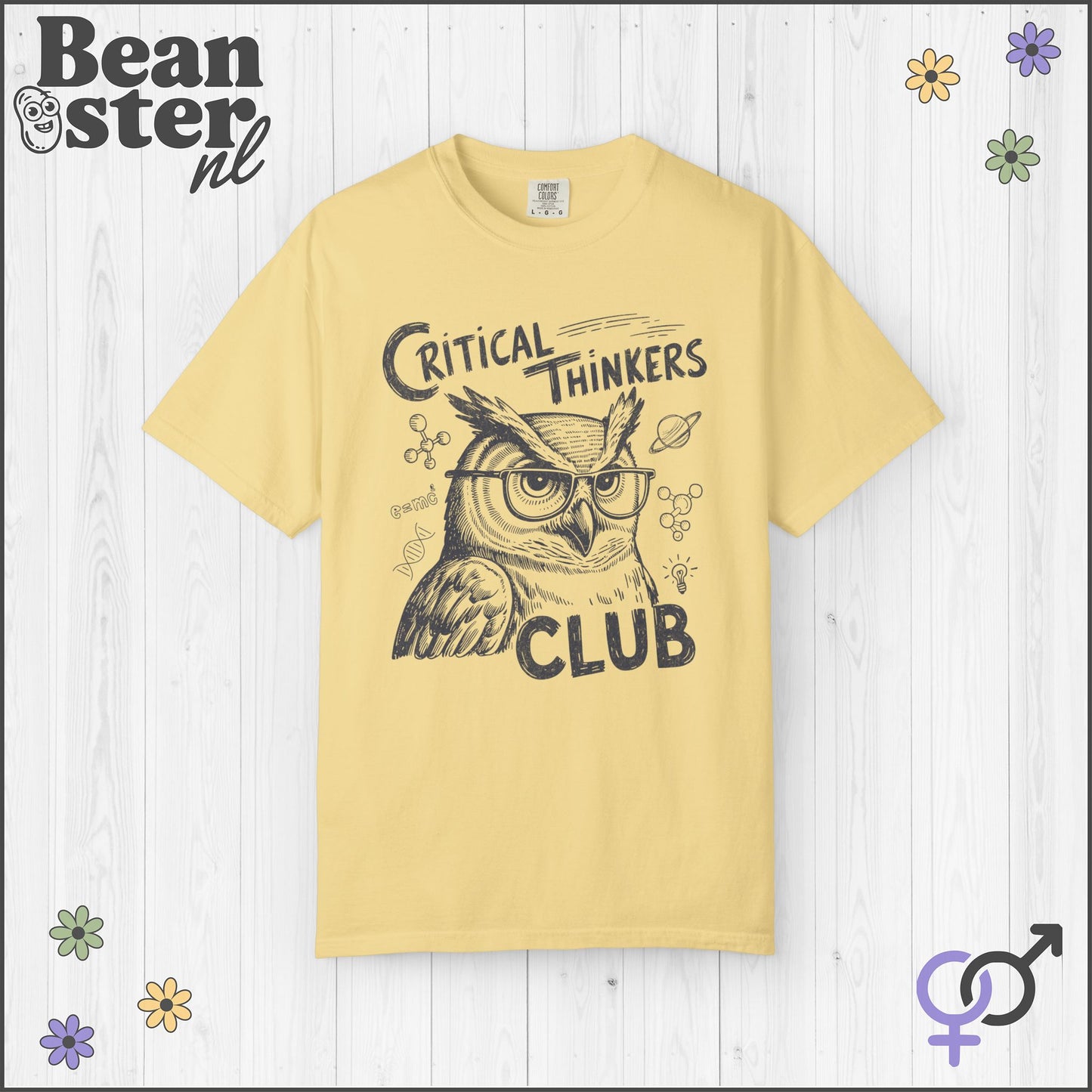 Critical Thinkers Club Tee for Sharp, Intellectual Minds