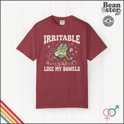 Irritable Like My Bowels | Funny IBS Humor T-Shirt