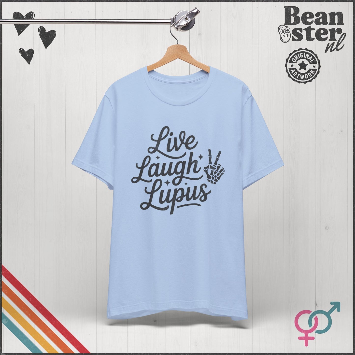 Live Laugh Lupus T-Shirt – Dark Humor Awareness Tee
