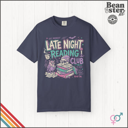 Late Night Reading Club T-Shirt | Creepy Book Lover Tee