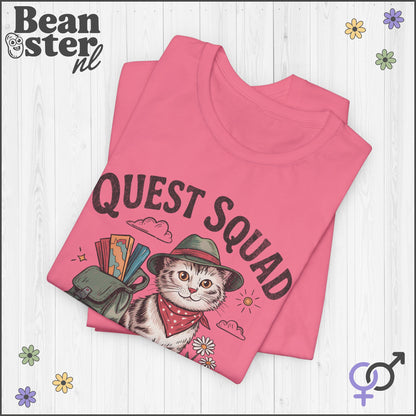 Quest Squad Broccoli Cat T-Shirt