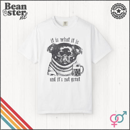 It Is What It Is & It’s Not Great Funny Brussels Griffon T-Shirt