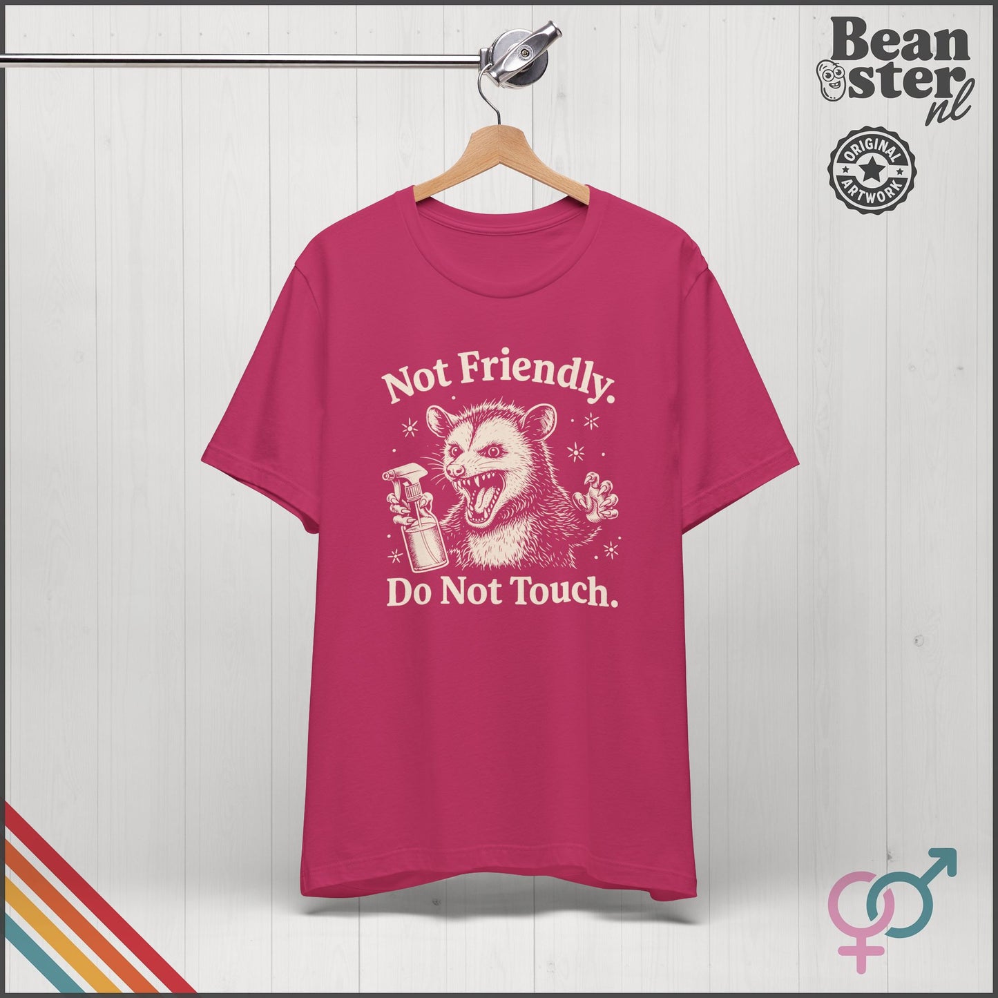Not Friendly Do Not Touch Shirt | Funny Introvert Tee