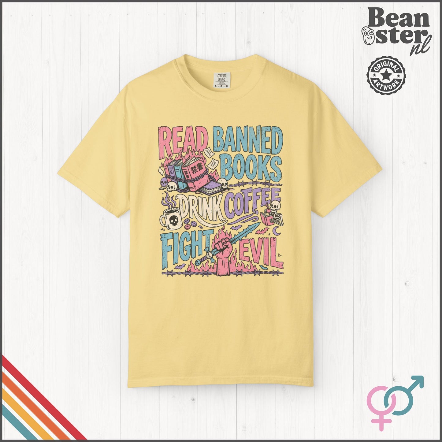Read Banned Books Coffee Activist T-Shirt