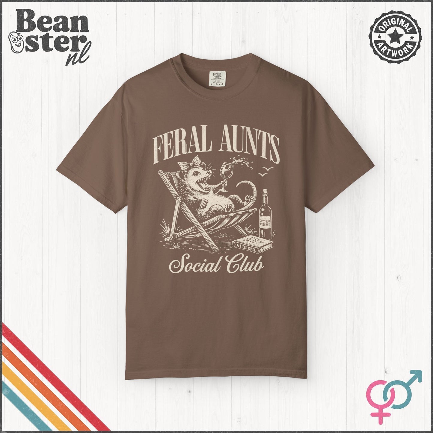 Feral Aunts Social Club T-Shirt – Funny Auntie Tee