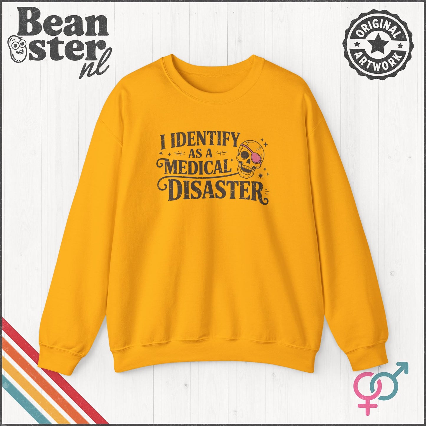 Medical Disaster Sweatshirt – Dark Humor Gift