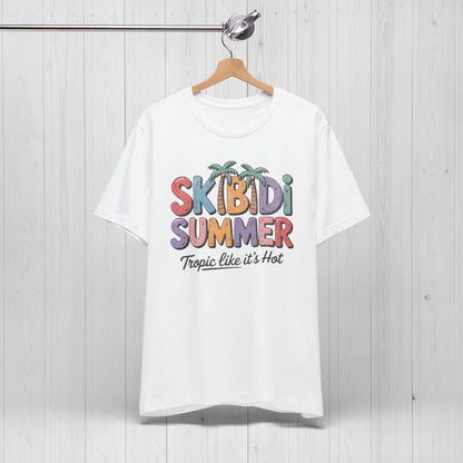 Skibidi Summer Shirt – Funny Retro Y2K Beach Vibes Tee