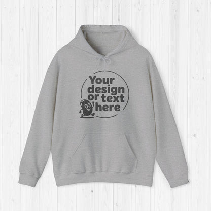 Custom Gildan 18500 Hoodie Personalize Hooded Sweatshirt