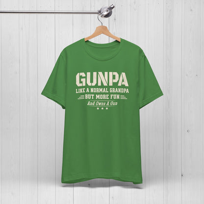 Gunpa Shirt – Funny Grandpa Definition Tee for Weapon Lover Dads