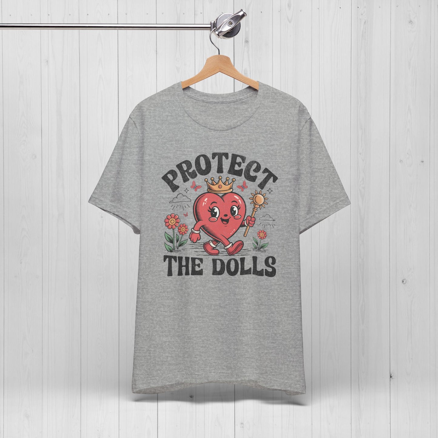 Protect The Dolls Retro Tee – LGBTQ+ Rights Shirt