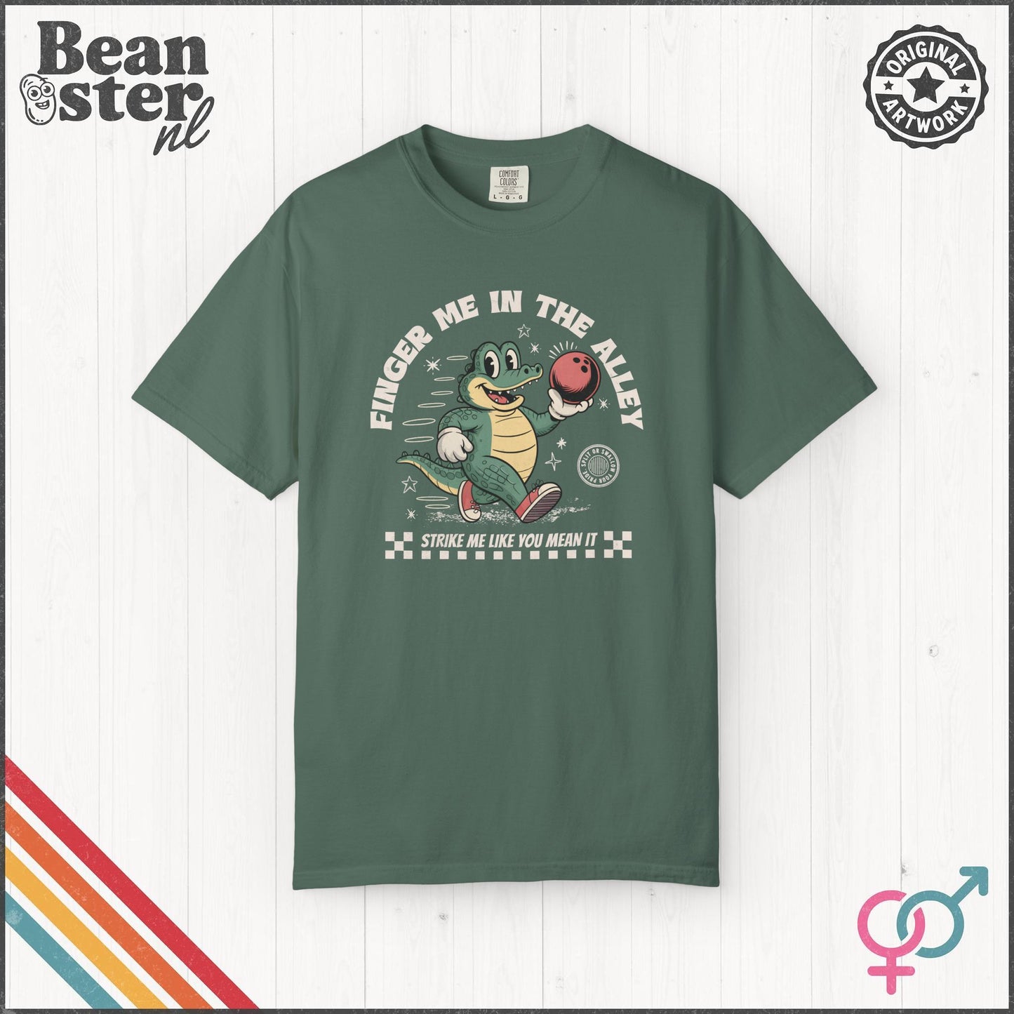 Raunchy Bowling T-Shirt – Funny Adult League Night Tee