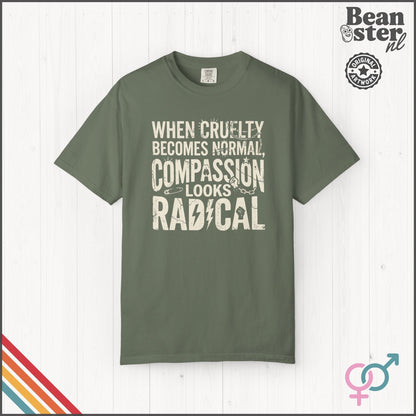 Compassion Looks Radical Protest & Activist T-Shirt