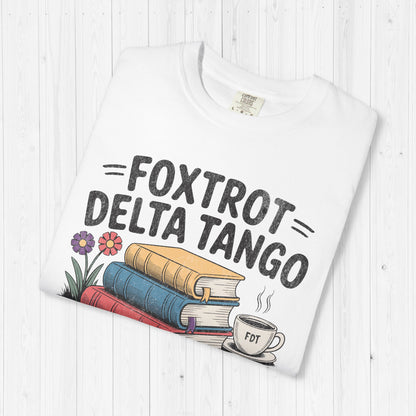 Foxtrot Delta Tango Book Stack Tee –  Subtle FDT Shirt