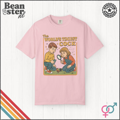 World’s Tiniest Cock Shirt - Retro Funny Adult Humor Tee