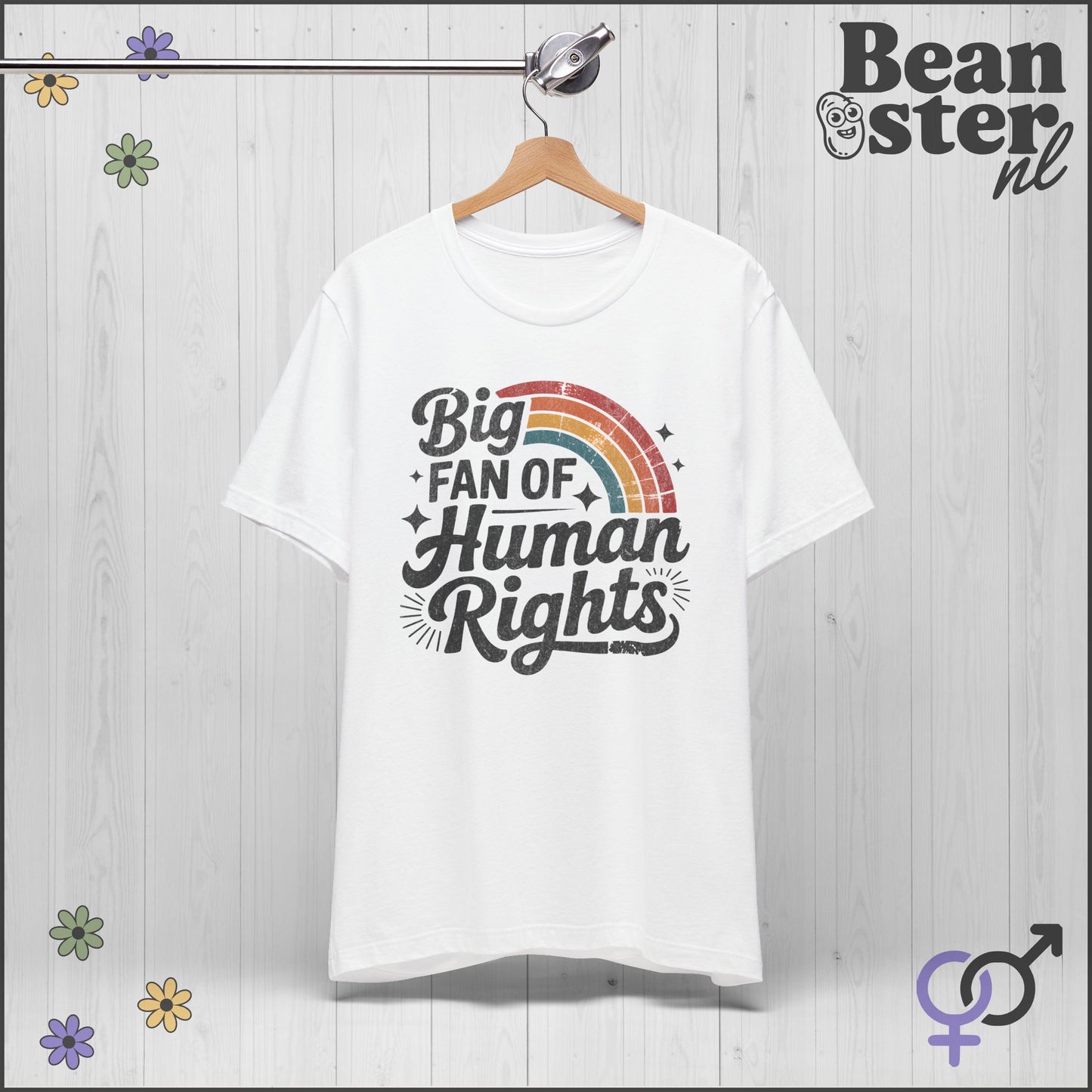 Big Fan of Human Rights Shirt | Original Protest T-Shirt