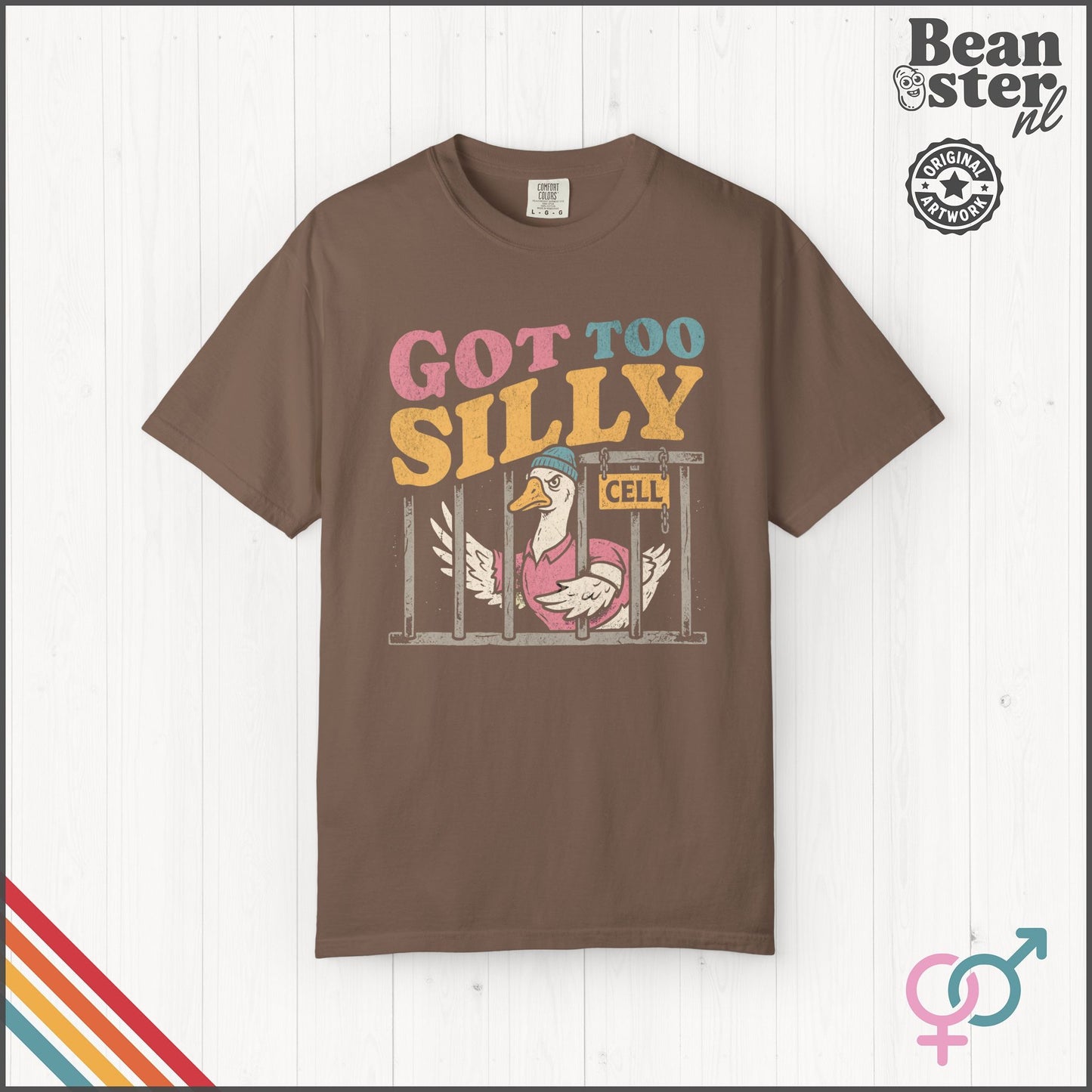 Got Too Silly Funny Graphic T-Shirt | Weird Humor Tee