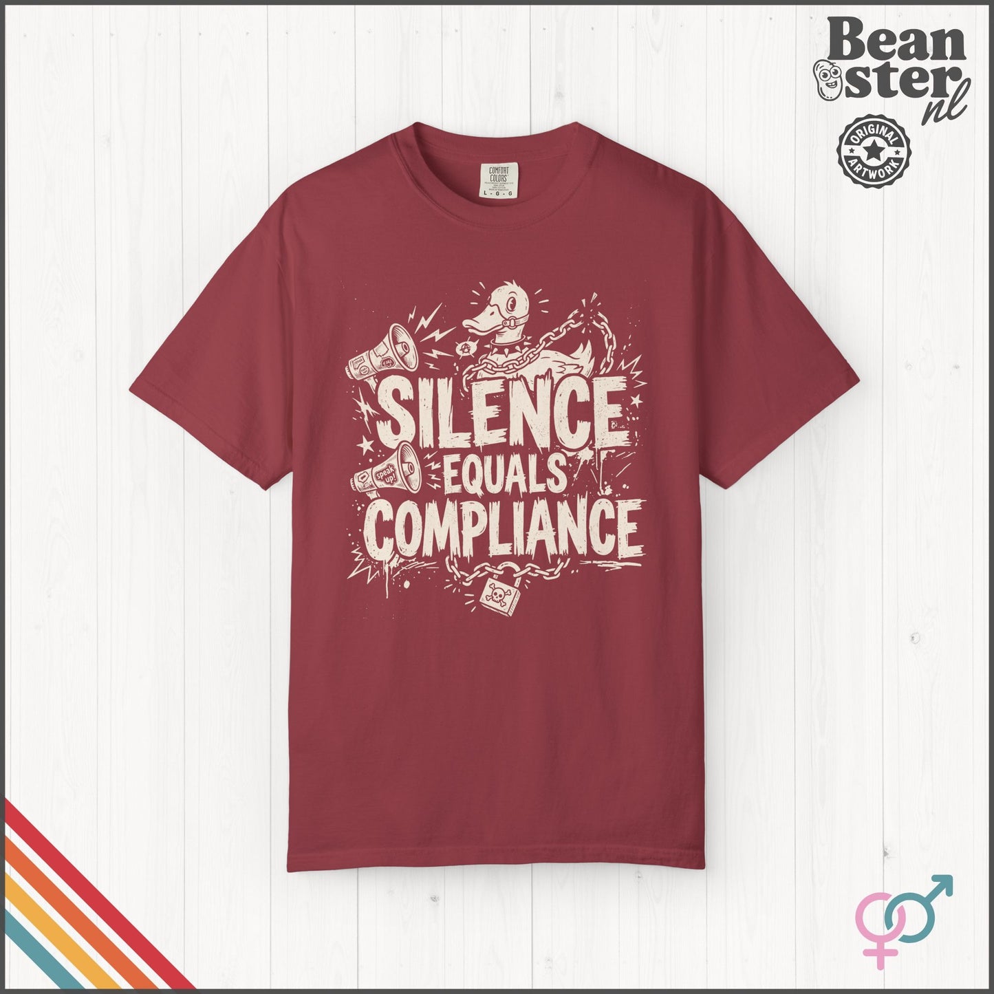 Silence Equals Compliance Protest T-Shirt