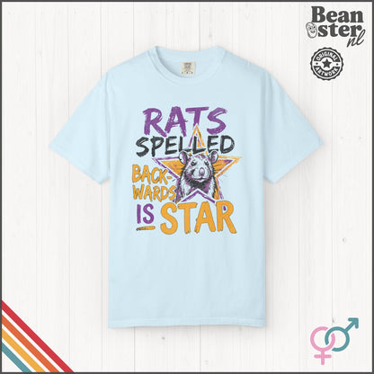 Rats Spelled Backwards Is Star Funny Animal Meme Shirt