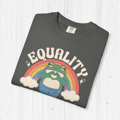 Equality Hurts No One Funny Frog Shirt 🌈